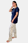 Sweetmoon Plus Size Loungewear - Blue — thumbnail 3